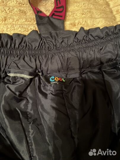 Зимние брюки для девочки 164