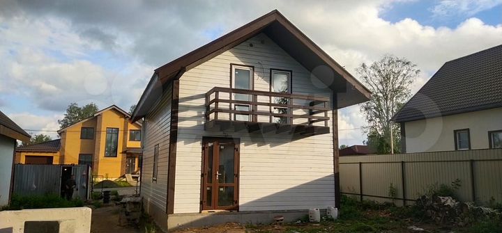 Дом 105 м² на участке 5 сот.