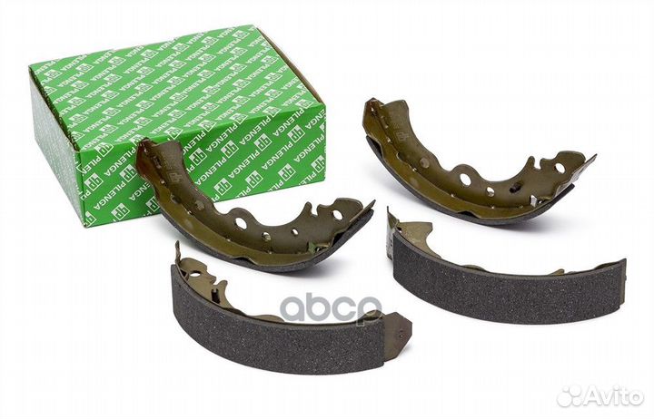 Колодки тормозные барабанные bs-p1108 pilenga