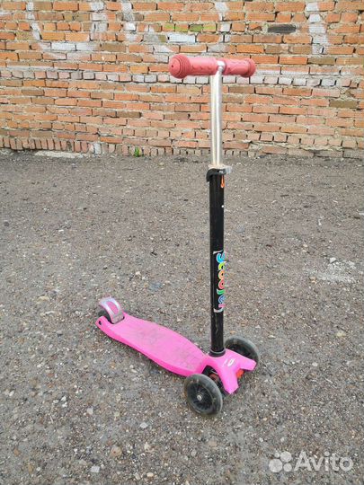 Самокат детский трехколесный бу