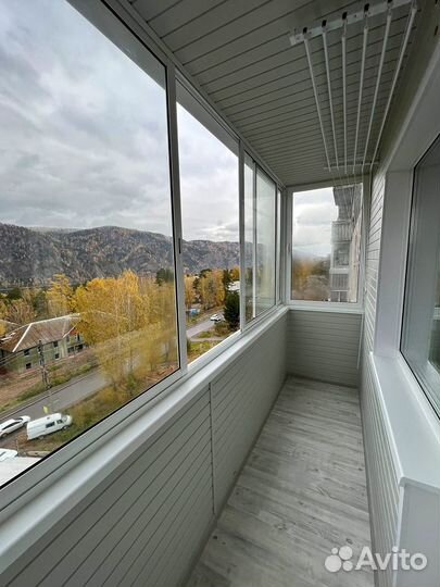 Алюминиевое остекление балкона