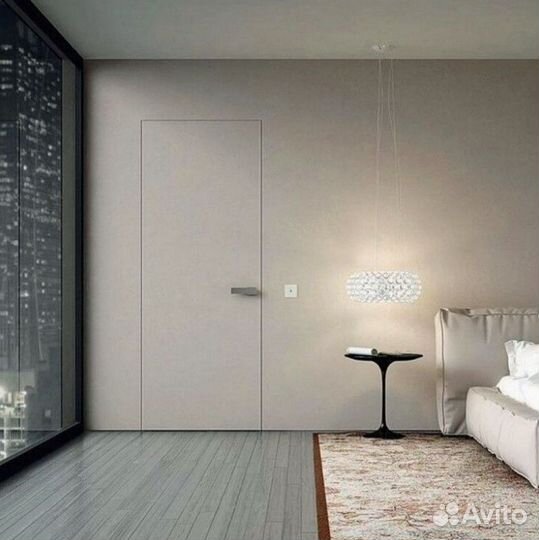 Двери межкомнатные скрытые под покраску, отделку