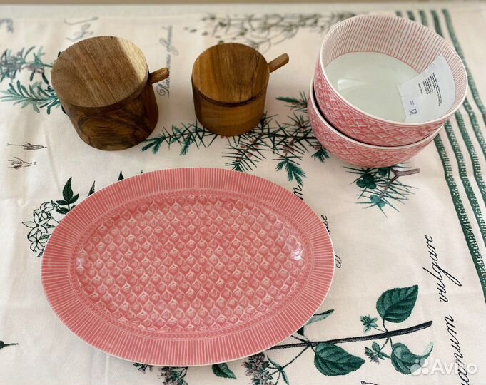 Фарфоровая посуда H&M Home новая