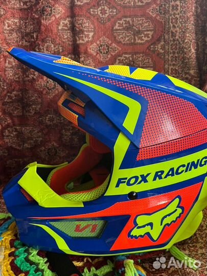 Кроссовый шлем Fox