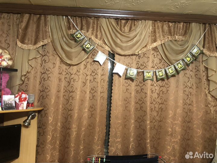 Шторы с ламбрекеном бу и новые