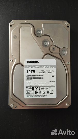 HDD 10Тб Toshiba 7200 SATA