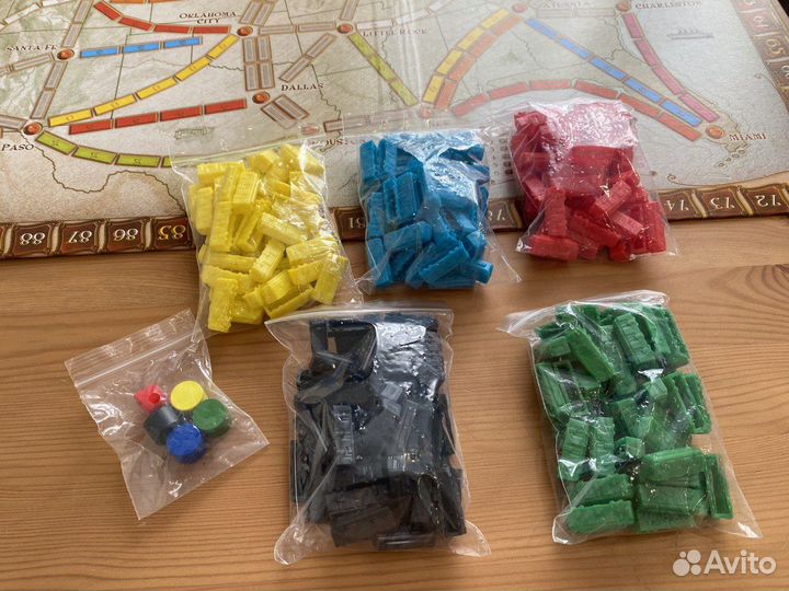 Ticket to Ride: America - новая, русские правила