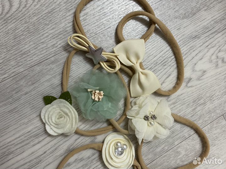 Повязки на голову для малышки