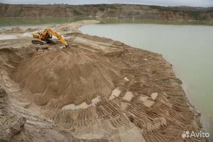 Песок напрямую с карьера без посредников