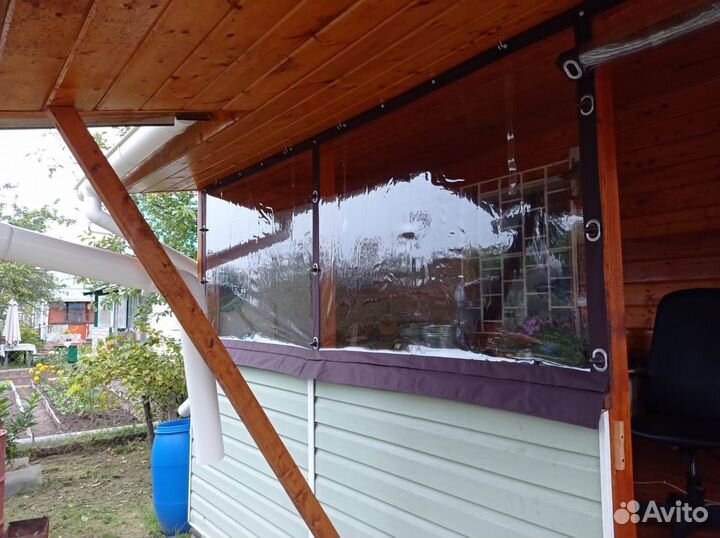 Мягкие окна под ключ