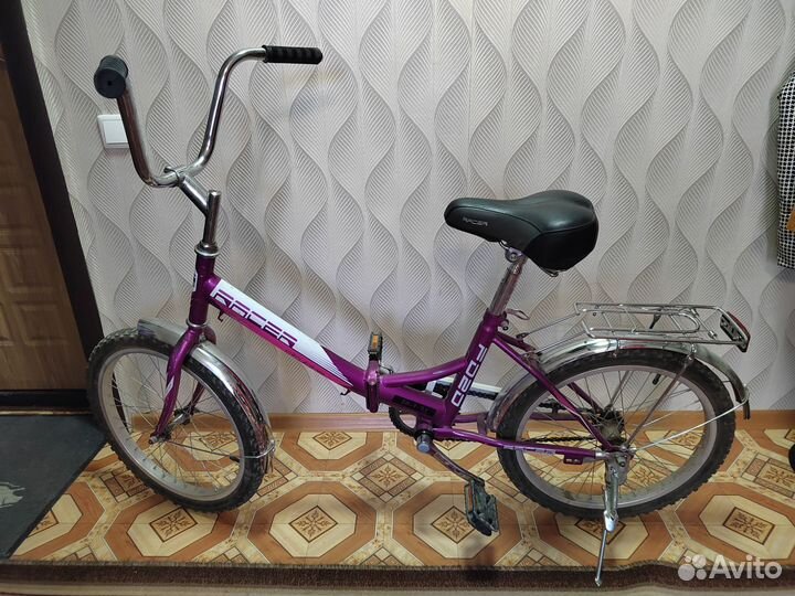 Велосипед со складной рамой