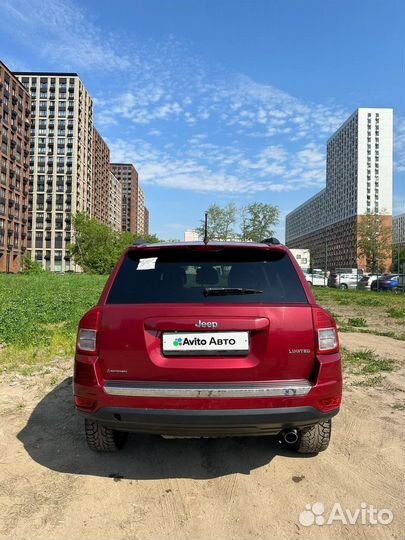 Jeep Compass 2.4 CVT, 2012, 150 000 км