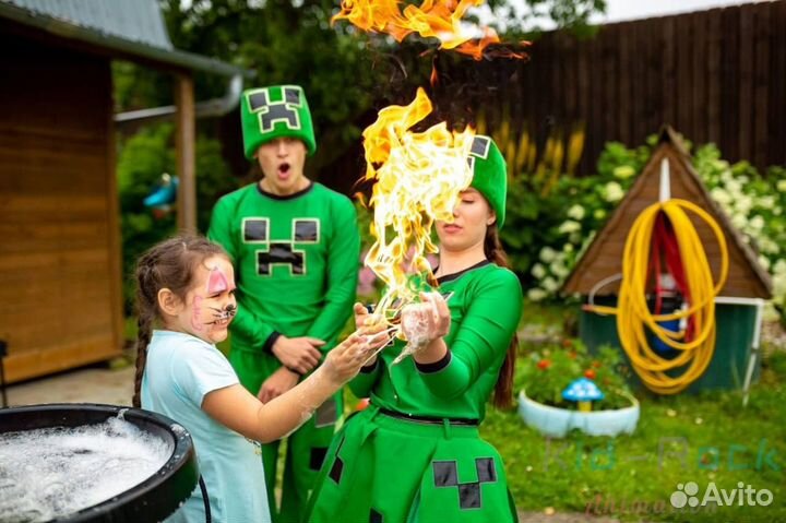 Аниматоры, Крио Шоу, Мыльные Пузыри,Серебряное Шоу