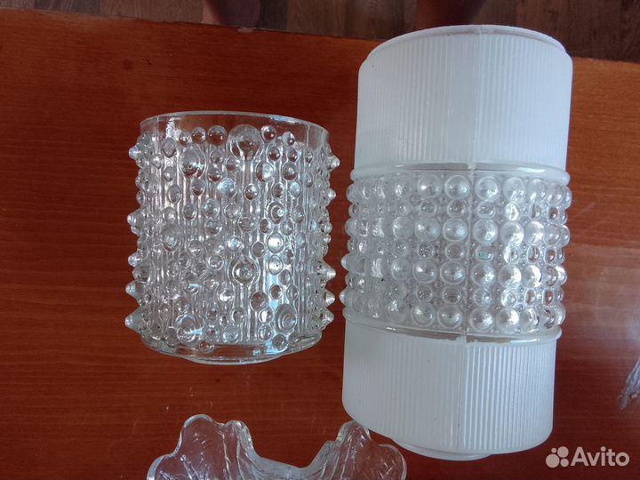 Вещи из ссср.Плафоны стеклянные