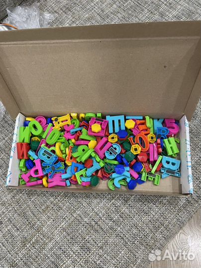 Конструктор магнитный буквы