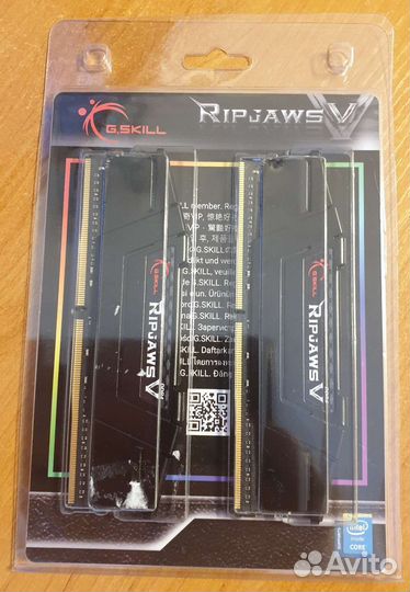 G.Skill ripjaws V DDR 4 32 гб