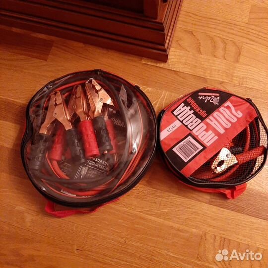 Кабель прикуриватель на 300, 200 ампер