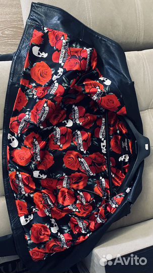 Куртка кожаная женская 46