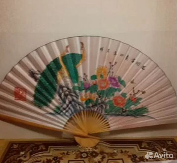 Веер интерьерный