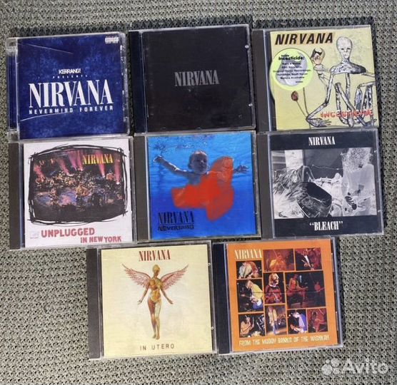 Nirvana фирменные EU оригиналы