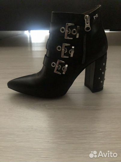 Ботильоны натуральная кожа 38