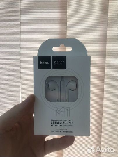 Наушники Hoco M1 с микрофоном
