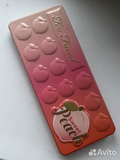 Палетка теней too faced и ingrid