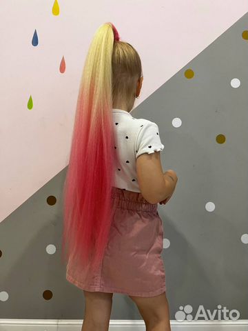 Хвост из канекалона афрохвост