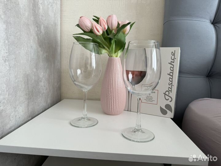 Бокалы новые для вина