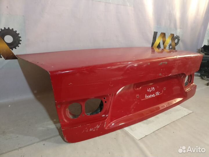 Хонда Акорд 2003-2008 Крышка багажника 4379