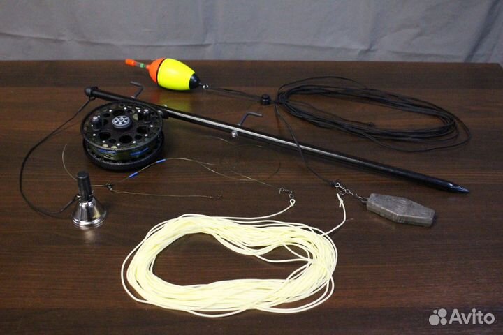 Донка резинка В сборе 5 крючков