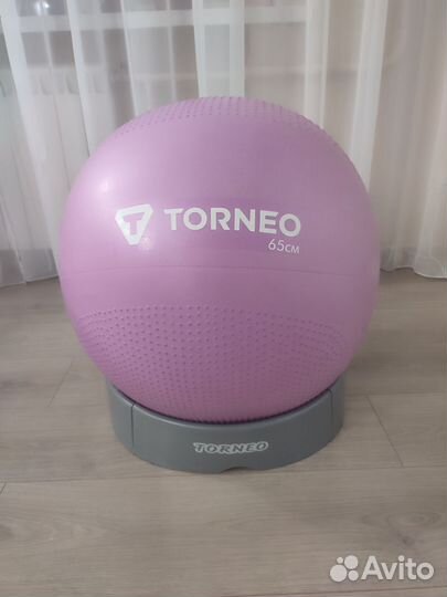 Гимнастический мяч (фитбол) + подставка