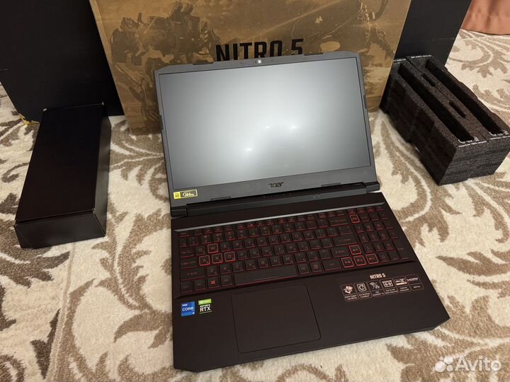 Игровой Acer Nitro 5 (i5 11400H, RTX3050, 8Gb)