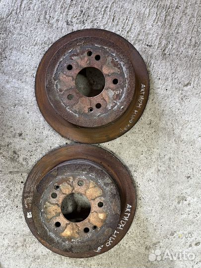 Тормозной диск задний ssangyong actyon new