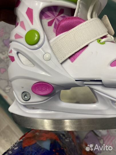 Коньки детские раздвижные 27 30