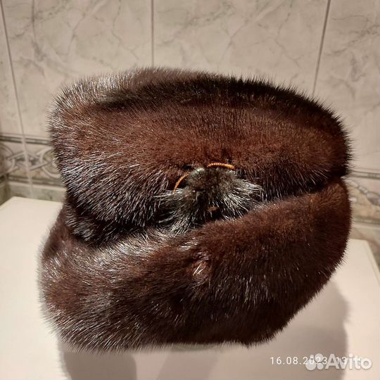 Шапка из норки женская новая