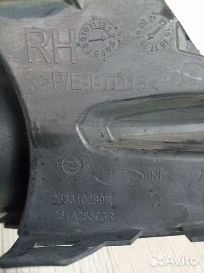 Заглушка птф туманки LADA xray Прав