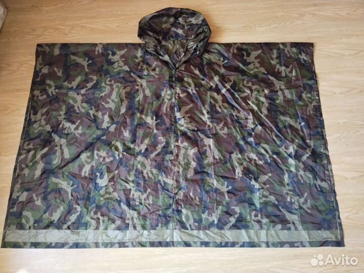 Дождевик пончо камуфляж