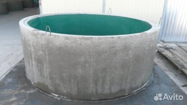 Железобетонное кольцо футерованное