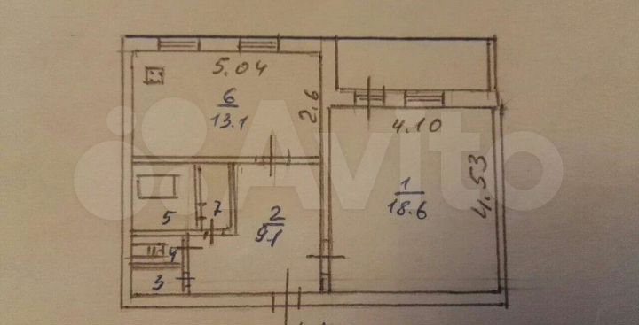 1-к. квартира, 45,9 м², 3/10 эт.