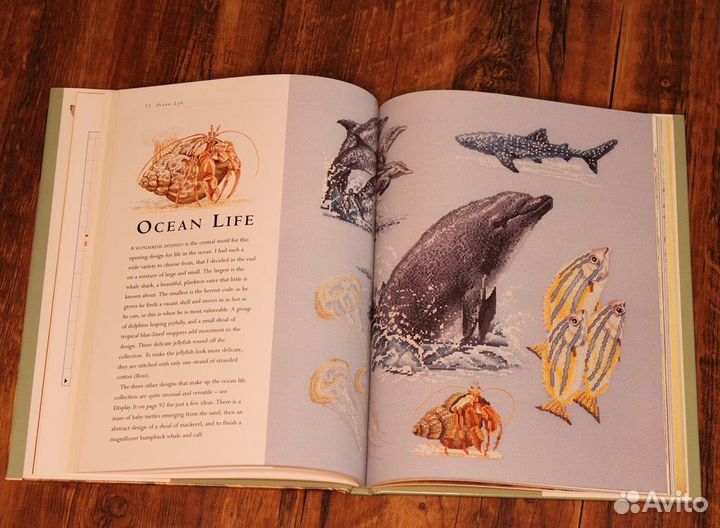 Книга по вышивке крестом animal collection