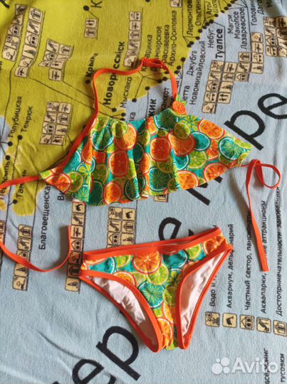 Купальник для девочки размер 122-128