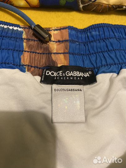 Шорты плавки мужские Dolce&Gabbana,50.Оригинал