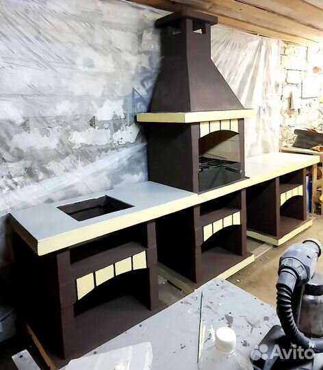 Модульные печи-барбекю