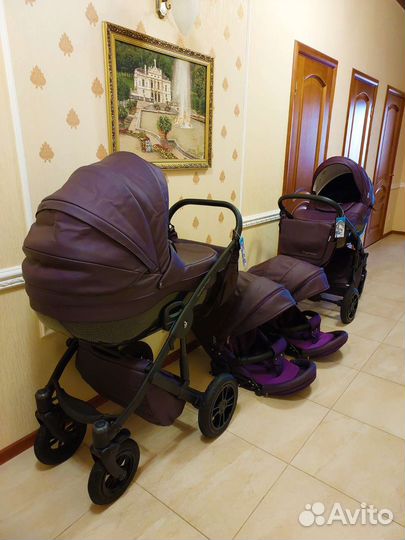 Коляска Noordline Stephania Style 2 В 1 Purple