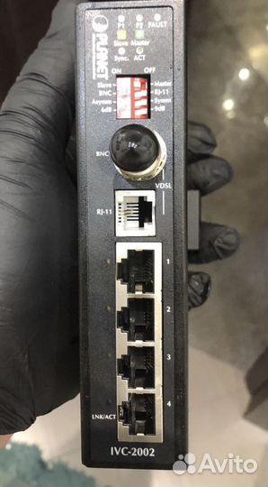 Промышленный медиаконвертор Planet IVC-2002