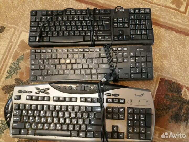 Клавиатура компьют.3шт в хор.раб.сост