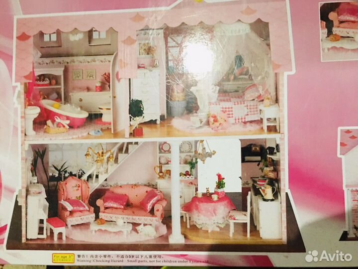 Миниатюра большая, конструктор дом, собери сам