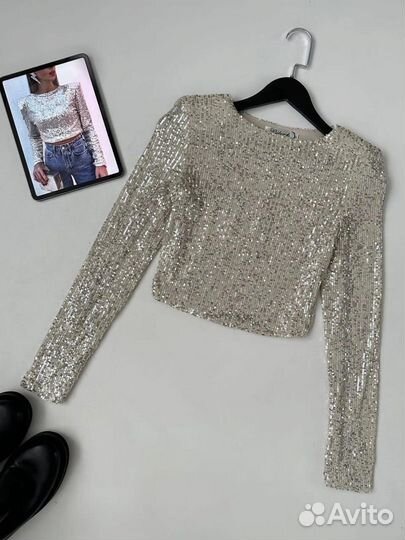 Кофта/штаны/блузки из пайеток