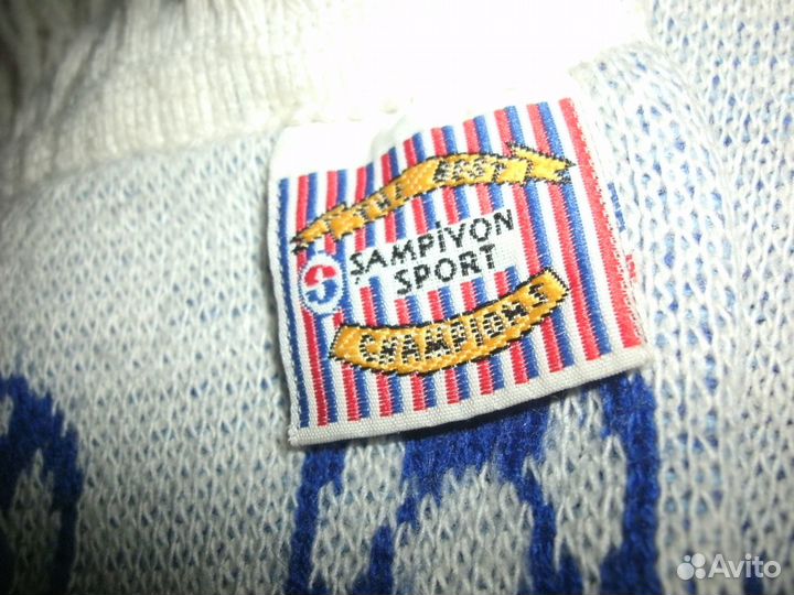 Шарф футбольный фк зенит старинный раритет 1999 г